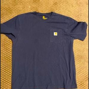 Men’s navy blue Carhartt t shirt